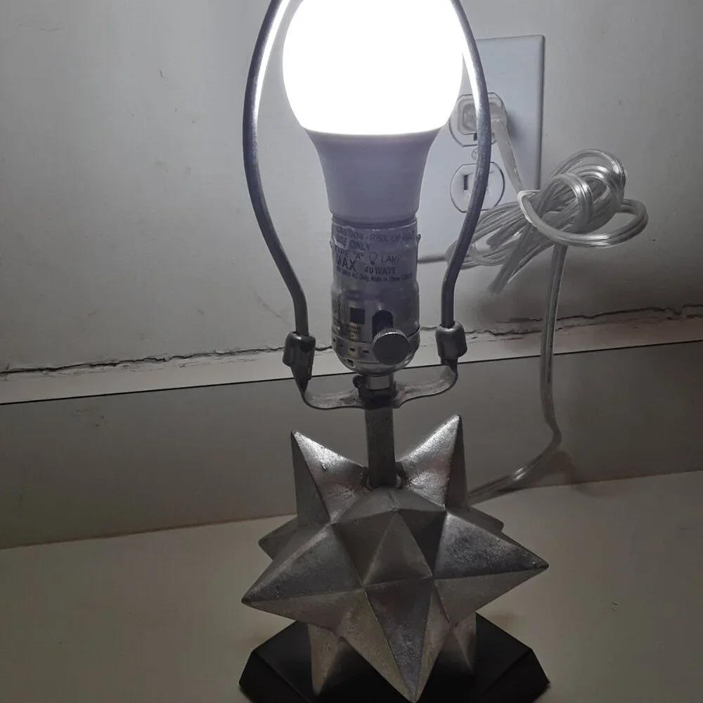 Morningstar Design Lamp - SILVER